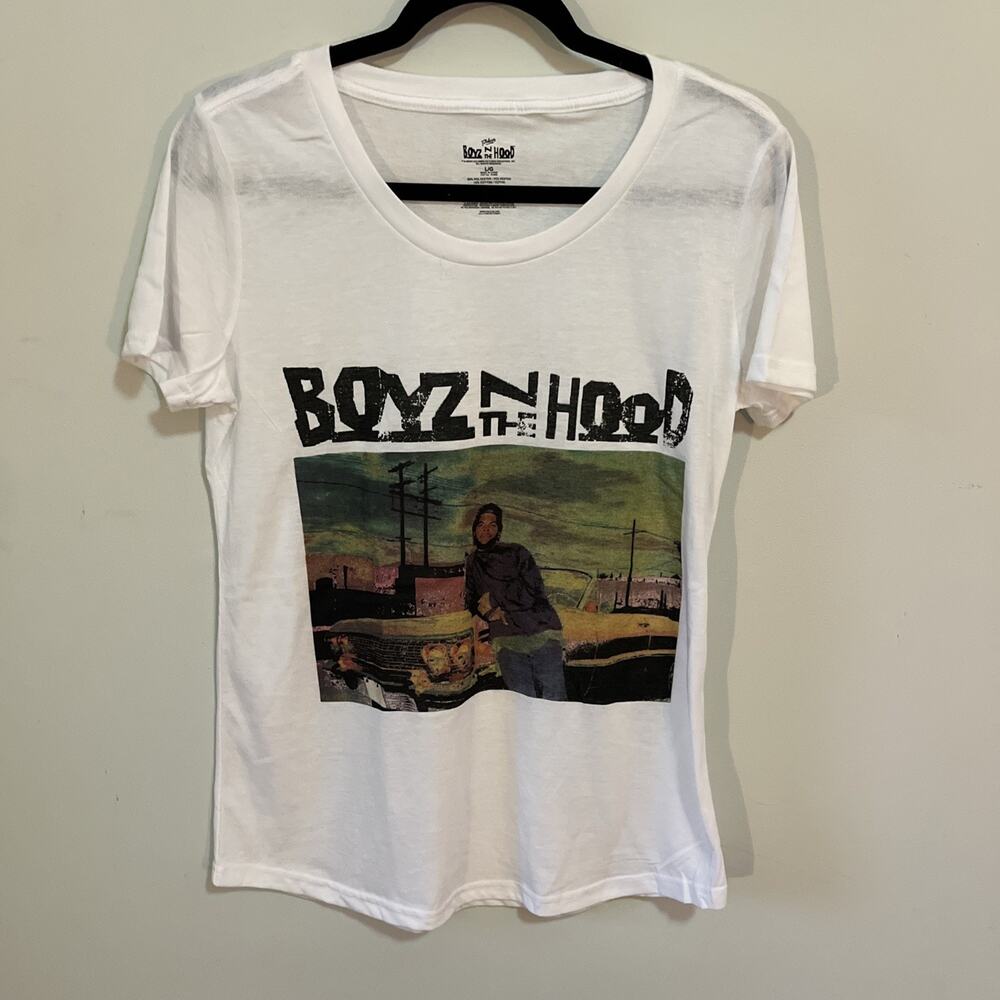 Boyz N The Hood Ice Cube 90’s OG Retro Hip Hop Classic Short Sleeve T-shirt L
